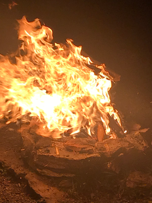 Feuer für die Nacht; Höhenfeuer am 1. August.